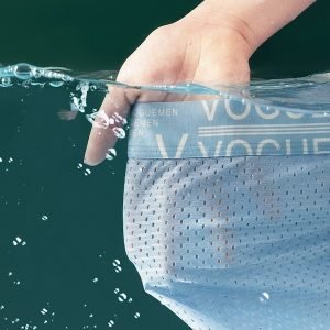 Ice Silk mesh Antibacterial Underwear 3 piece